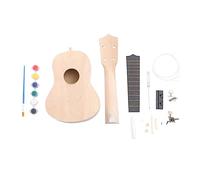 Kisangel 1 Juego 21 Ukelele Kit De Guitarra De Bricolaje Bajo Instrumentos Musicales Kit De Bricolaje De Guitarra Instrumento Para Ukulele Para Para Principiantes