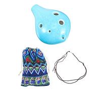 Kisangel 1 Juego 6 Ocarina Musical Música Adulto Instrumento Dolomita De Azul Color Aleatorio