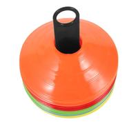 Kisangel 1 Juego Conjunto de Conos de Entrenamiento de Fútbol Portátiles Conos para Agilidad y Ejercicios de Entrenamiento con Bolsa de Transporte y Soporte para y Flexibilidad el Deporte