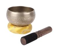Kisangel 1 Juego cuenco meditacion el don céntrate chillout tranquilovo cantando bochas cuenco de sonido de buda cuenco espiritual tazón de fuente de nepal madera