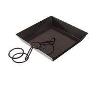 Kisangel 1 Juego de depósito Cuadrado para Cadena de Lluvia - Recipiente Decorativo para Anclaje de Cadena de Lluvia para recolección de Agua de - Depósito de bajante de canaleta de 10 Pulgadas