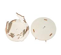 Kisangel 1 Juego De Materiales Científicos para Kit De Construcción De Madera Beige