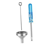 Kisangel 1 Juego Embudo De Joyería De Cremación Embudo En Miniatura Urna De Embudos Embudo Metalico Embudos Plegables Juego De Mini Embudos Collar Acero Inoxidable Plástico Pequeño Metal