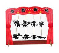 Kisangel 1 Juego Juego de Marionetas de Sombras para Juego de Marionetas Familiar Kits de Marionetas para la Hora del Cuento Accesorios de Juego creativos de polivinilo
