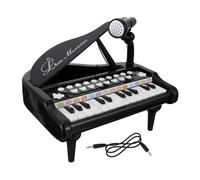 Kisangel 1 Juego Juguetes de órganos electrónicos Juguete Musical para Juguete de órgano electrónico Multifuncional órgano electrónico de Juguete Multiusos AbS Negro