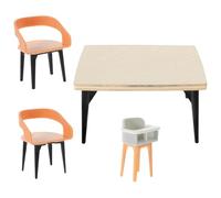 Kisangel 1 Juego Muebles De Simulación Muebles De Casa De Muñecas Mini Furniture Item Muebles En Miniatura Muebles Diminutos Muebles De Casa De Juegos Mini Muebles Silla Pequeña El Plastico