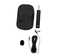 Kisangel 1 Juego Pastilla de saxofón Casos de micrófono saxófono acortar Recogida con Clip micrófono de saxofón Abrazadera de Saxo Accesorios Saxo Tenor Plástico PVC de