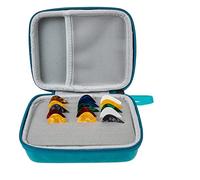 Kisangel 1 Juego Recoger Caja de Almacenamiento puas de Guitarra electrica Accesorios púa de Guitarra Recoge Bolsa de Almacenamiento Bolso de Guitarra Eva Azul Color