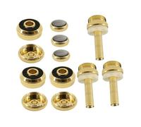 Kisangel 1 Juego Set De Accesorios Pequeños Partes De Botones De Trompeta Botones De Trompeta Útiles Varillas De Reparación De Válvulas Suministros De Trompeta Golden Metal
