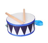 Kisangel 1 juego Tambor de Mano Multi Función con Baquetas Instrumento Musical Adaptable para Escuelas Bandas y