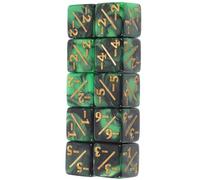 Kisangel 10 Piezas Dados Más y Menos Aprendiendo Dados Matemáticas Signo Dados Accesorios Divertidos De Juegos De Matemáticas Dados De Enseñanza De Matemáticas Dados En Acrílico