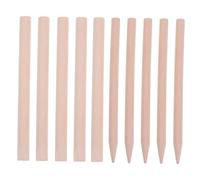Kisangel 10 Piezas Herramientas de Excavación para Kit de Arqueología con Cinceles de Madera Seguros y Lisos Mini Herramientas de Madera Portátiles para Educativo y