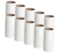 Kisangel 10 Piezas Rodillo Quitapelusas Portátil Recambios Adhesivos para Pelo de Mascotas y Ropa Eficaz y Práctico para y Coche Fácil y Seguro para Tejidos Delicados