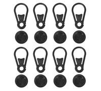 Kisangel 10 Pinzas para Cubierta de Tienda de Campaña Abrazaderas de Plástico Resistentes para Toldos Clips para Camping y Actividades al Aire Libre 10 Unidades Fijación sin Perforar