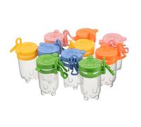 Kisangel 10 Unidades De Recipientes para Observación De Insectos Estuche para Recolección De Muestras Frascos Transparentes para Visor De Insectos Frascos Científicos