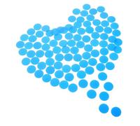 Kisangel 100 Fichas De Bingo De Plástico Fichas Contadoras para Juegos De Mesa Fichas De Póker Fichas De Bingo Fichas De Bingo Fichas De Recompensa Fichas Azules