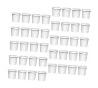 Kisangel 100 Piezas Cosas en Miniatura Juguete de Cocina para Juguete Cocina Mini Elementos Que Realmente Funcionan Mini Cosas Que Realmente Funcionan Vaso de Papel