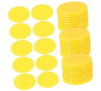 Kisangel 100piezas Fichas De Bingo Marcadores Matemáticas De Bingo y Póquer Contadores Educativos Diversión Resistencia