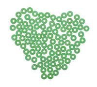 Kisangel 100piezas Ruptura De Banda De Castración Anillos Cortadores De Para Ganado Accesorios Para Animales De Granja Para Ovejas y Cerdos