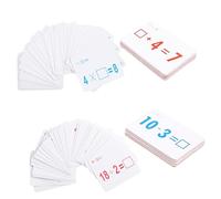 Kisangel 108 Piezas Tarjeta Aritmética Española Aritmética Numérica Educativa Tarjeta Aritmetica Numero Español Aprendiendo Tarjetas De Números Tarjeta Aritmética De Números