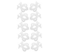 Kisangel 10piezas Blancas De Papel Pulpa Para Pintar Para Manualidades Cosplay y Fiestas De Halloween Para Proyectos Creativos y Eventos Sociales