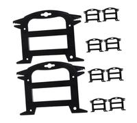 Kisangel 10piezas Bobinado Estuche Organizador Cables Cordón Teléfono Pulsera Dispensador Hilo