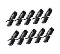 Kisangel 10piezas Clip Para Cinturón De Plástico Sujetador De Correa Para Mochila De Senderismo Camping Clips De Fijación Para Cinturón