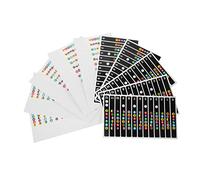 Kisangel 10piezas Pegatinas Para Diapasón De Guitarra Eléctrica Notas Para Diapasón De Mástil Pegatinas Para Notas De Guitarra Para Principiantes