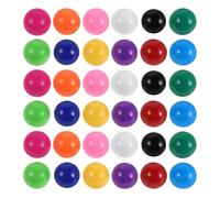 Kisangel 120 Canicas De Repuesto para Juego Pequeñas Bolas De Colores Sólidos para Damas Chinas Juego De Canicas Material Didáctico De Matemáticas Juguete De Aprendizaje para De 15 Mm