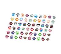 Kisangel 120 Piezas Pegatinas con Estampado de Garras Divertido Favor de Fiesta de Perro ser Etiqueta de la Pared del Perro álbum de Recortes de Bricolaje Pegatinas de polivinilo