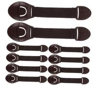 Kisangel 12piezas Cinta De Seguridad Infantil Para Armarios Inodoros y Ventanas Cierres Para Refrigeradores Puertas Para Seguridad Bebe