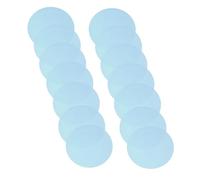 Kisangel 15 Filtros Circulares De Gel para Decoración del Hogar Filtros De Iluminación De Difusión Película Tintada para Bricolaje Película De Color para Ventanas