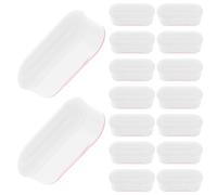 Kisangel 16 Estabilizadores Para Asiento De Inodoro Cojines Y Topes Antideslizantes Para Inodoro Color Blanco