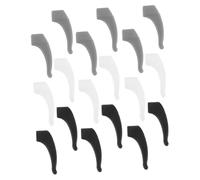 Kisangel 18 Pares Retenedores para Gafas de Silicona Antideslizantes Ganchos Pequeños para Orejas Soporte Flexible para Gafas para Uso Diario y Deportes