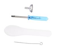 Kisangel 1juego Mini Kit De Embudo De Acero Inoxidable para Llenar Urnas De Cenizas Accesorios De Relleno para Joyas Incluye Mini Embudo Cucharita y Destornillador para Llenar Collares y