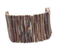 Kisangel 1pieza Valla De Madera para Hámster Recurso Masticación Cerca De Seguridad para Mascotas Diseño Duradero y Ecológico De Longitud