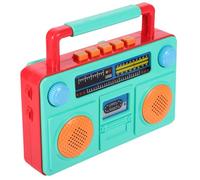 Kisangel 1piezas Radio Infantil Simulada De Juguete Educativo y Divertido para Niño Niña Estilo Moderno con De Cuentos y Canciones para Aprendizaje Colores Aleatorios
