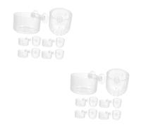 Kisangel 2 Juegos Copa De Plantas Acuáticas Tanque Plantas Artificiales Aqua Plant Decoración Pecera Etiqueta Acuarios De Peces Herramienta para Plantar Peceras Maceta De Pecera 10 Uds * 2