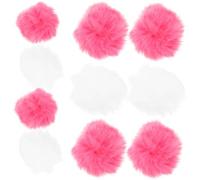 Kisangel 2 Juegos De Pompones De Peluche Esponjosos para Decoración De Ropa 20 Unidades