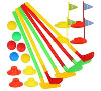 Kisangel 2 Juegos Golf Infantil para Actividades Interior y Exterior para Desarrollo Físico y Emocional Color Aleatorio