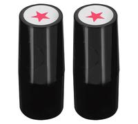 Kisangel 2 marcadores de Pelota de Golf: Sello Reutilizable con Tinta autoentintable de Secado rápido e Impermeable con patrón de Estrellas para una fácil identificación.