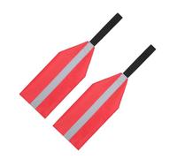 Kisangel 2 Piezas Banderas de Seguridad para Kayak y de Banderas Reflectantes Accesorios de Remolque para Embarcaciones Visibilidad Alta Material de Oxford para Agua