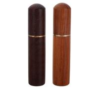 Kisangel 2 Piezas Cajita de Almacenamiento de Fósforos de Madera Contenedor Portátil para Camping y para Actividades Accesorio de Emergencia para Fósforos y Pequeños Objetos