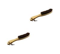 Kisangel 2 Piezas Cepillo Para Quitar Pelusas Cepillo Para Polvo De Pelo De Caballo Limpiador De Pelo De Caballo Cepillo De Limpieza De Polvo Hogar Muebles Limpio De Madera Caballo De Troya