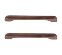 Kisangel 2 Piezas de empuñadura de Madera para Caravana: Barra de Agarre para Barco para una Entrada Segura - Barandilla de Agarre de Grado Marino de 9" con Tornillos - Asa de Entrada de fácil