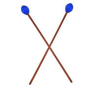Kisangel 2 Piezas De Mazos De Marimba Baquetas De Percusión De Madera y Caucho De Xilófono Mango De Madera Accesorios Musicales Para Principiantes Color Aleatorio