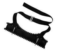 Kisangel 2 Piezas Estabilizadores Antideslizantes Telescópicos para Escalera, Soporte de Goma Negro, Accesorio de Seguridad para Prevención de Caídas en Trabajos de Ingeniería y