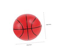 Kisangel 2 Piezas Juguetes Pequeños Baloncesto para Bebés Mini Pelota Deportiva Textura para Infantiles Jardín y Exterior Color Aleatorio Color Aleatorio
