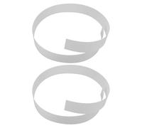 Kisangel 2 Piezas Lámina Difusora de Luz para Tiras LED de Acrílico Blanco Reducción de Fatiga Ocular y Fresca Constante para Espacios Arquitectónicos E Interiores