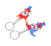 Kisangel 2 Piezas Llavero Muñeco Etiqueta Suave Para Víspera De Todos Fiesta Favor Diminuto Hechizas Lindo Llavero De Peluche Dibujos Animados Metal